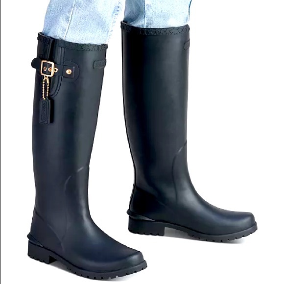 COACH RAIN BOOTS